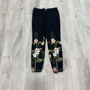 TED BAKER floral pants. Never worn.